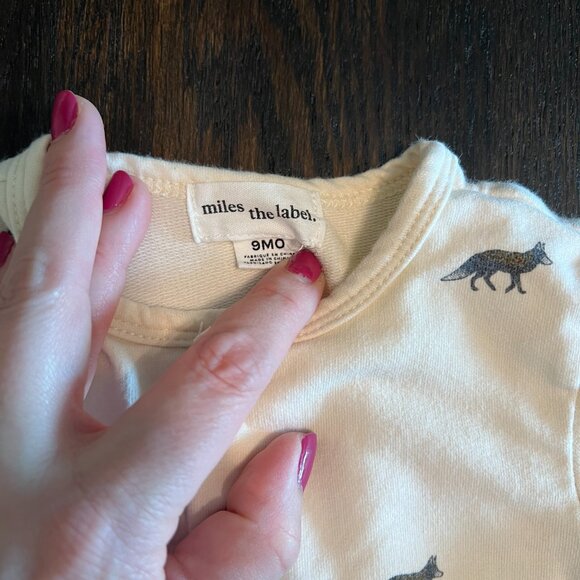 Mile's the Label Fox Romper - Picture 3 of 4